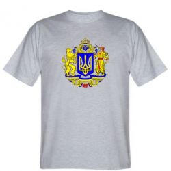 Мужская футболка Stedman Герб Украины полноцветный
