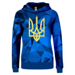 Жіноче 3D худі Герб України Poly-PrintSalon Жіноче 3D худі Герб України Poly