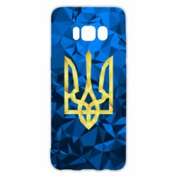 Чехол для Samsung S8 Герб Украины Poly