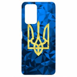 Чехол для Xiaomi Redmi Note 10 Pro Герб Украины Poly - PrintSalon