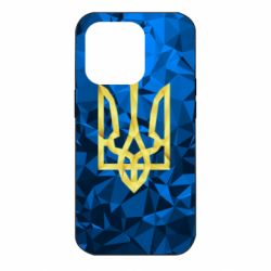 Чохол для iPhone 14 Pro Герб України Poly