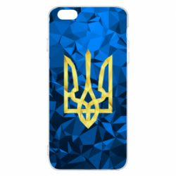 Чехол для iPhone 6 Plus/6S Plus Герб Украины Poly - PrintSalon