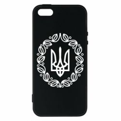 Чехол для iPhone5/5S/SE Герб Украины - PrintSalon