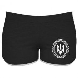 Женские шорты Герб Украины - PrintSalon