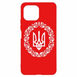 Чехол для Xiaomi Mi11 Lite Герб Украины - PrintSalon