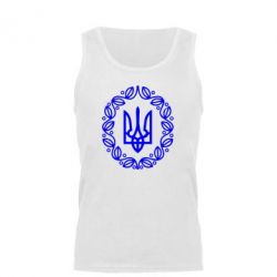 Мужская майка Герб Украины - PrintSalon