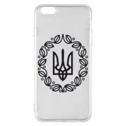 Чехол для iPhone 6 Plus/6S Plus Герб Украины - PrintSalon