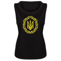 Женская майка Герб Украины