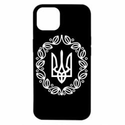 Чехол для iPhone 14 Герб Украины - PrintSalon