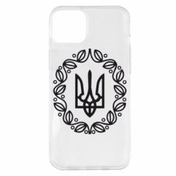 Чехол для iPhone 14 Plus Герб Украины - PrintSalon