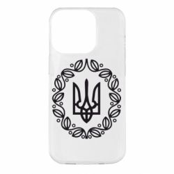 Чехол для iPhone 14 Pro Герб Украины - PrintSalon