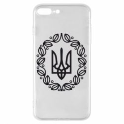 Чехол для iPhone 8 Plus Герб Украины - PrintSalon