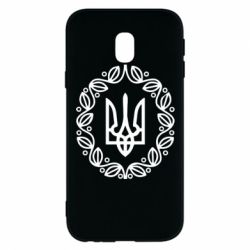 Чехол для Samsung J3 2017 Герб Украины - PrintSalon