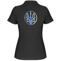 Женское поло Герб в кругу Голограмма