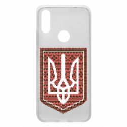 Чохол для Xiaomi Redmi 7 Герб вишиванка - PrintSalon