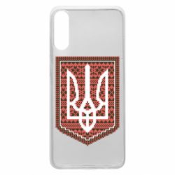 Чохол для Samsung A70 Герб вишиванка