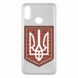 Чохол для Samsung A10s Герб вишиванка - PrintSalon