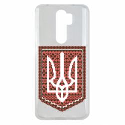 Чохол для Xiaomi Redmi Note 8 Pro Герб вишиванка - PrintSalon