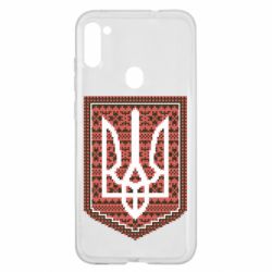 Чохол для Samsung A11 / M11 Герб вишиванка - PrintSalon
