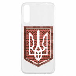 Чохол для Samsung A50 Герб вишиванка - PrintSalon