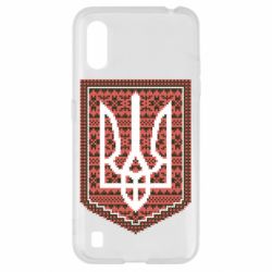 Чохол для Samsung A01 / M01 Герб вишиванка - PrintSalon