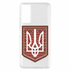 Чохол для Huawei P Smart 2021 Герб вишиванка - PrintSalon