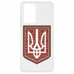 Чохол для Xiaomi Redmi Note 10 Pro Герб вишиванка - PrintSalon