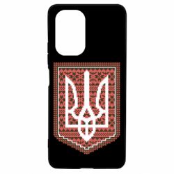 Чохол для Xiaomi Poco F3/K40 Герб вишиванка - PrintSalon