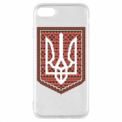 Чохол для iPhone 8 Герб вишиванка - PrintSalon