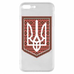 Чохол для iPhone 8 Plus Герб вишиванка - PrintSalon