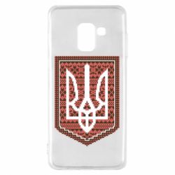 Чохол для Samsung A8 2018 Герб вишиванка - PrintSalon
