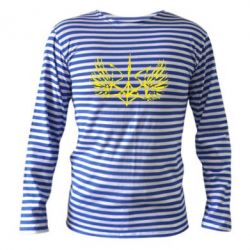 Тельняшка с длинным рукавом Герб з крилами