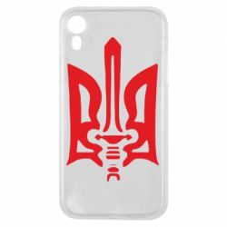 Чехол для iPhone XR Герб з мечем - PrintSalon