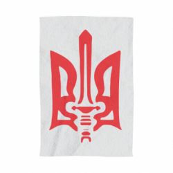 Полотенце с принтом Герб з мечем - PrintSalon