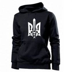 Женское худи Герб з мечем - PrintSalon