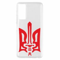 Чехол для Huawei P Smart 2021 Герб з мечем - PrintSalon