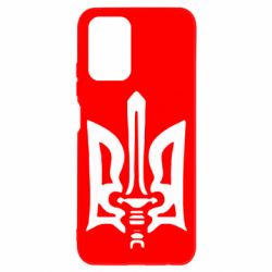 Чехол для Xiaomi Redmi Note 10 Герб з мечем - PrintSalon