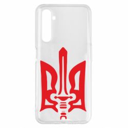 Чехол для Realme 6 Pro Герб з мечем - PrintSalon