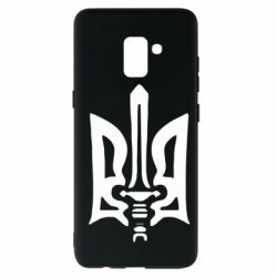 Чехол для Samsung A8+ 2018 Герб з мечем - PrintSalon