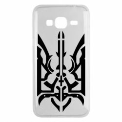 Чохол для Samsung J3 2016 Герб з металевих частин - PrintSalon