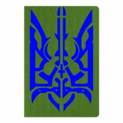 Блокнот з принтом Герб з металевих частин - PrintSalon