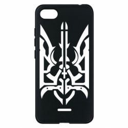 Чохол для Xiaomi Redmi 6A Герб з металевих частин - PrintSalon