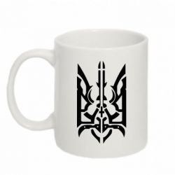 Чашка 320ml Герб з металевих частин - PrintSalon