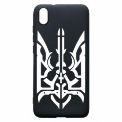 Чохол для Xiaomi Redmi 7A Герб з металевих частин - PrintSalon