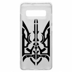 Чохол для Samsung S10+ Герб з металевих частин - PrintSalon