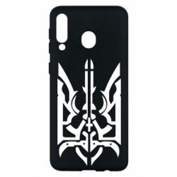 Чохол для Samsung M30 Герб з металевих частин - PrintSalon