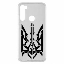Чохол для Xiaomi Redmi Note 8 Герб з металевих частин - PrintSalon