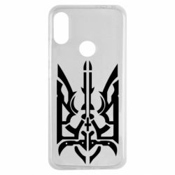 Чохол для Xiaomi Redmi Note 7 Герб з металевих частин - PrintSalon
