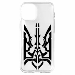 Чохол для iPhone 12 mini Герб з металевих частин - PrintSalon