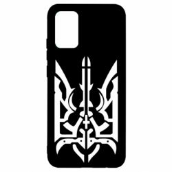 Чохол для Samsung A02s/M02s Герб з металевих частин - PrintSalon